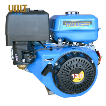 Бензиновый двигатель ETALON GE188FE (13л.с.) с электростартером - Садовая техника - Двигатели для мотоблоков - omvolt.ru