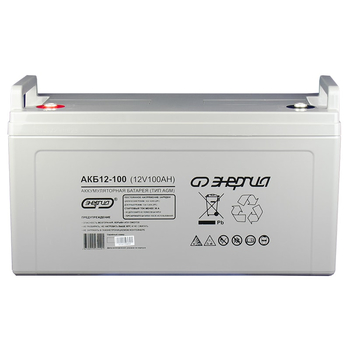 Аккумулятор для ИБП Энергия АКБ 12-100 (тип AGM) - ИБП и АКБ - Аккумуляторы - omvolt.ru