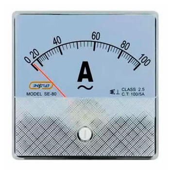 Амперметр SE-80 100А/5А Энергия (без поверки) - omvolt.ru